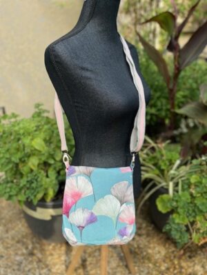 Petit sac bandoulière à rabat ginko