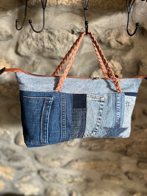 Petit sac jeans de récup – Image 2
